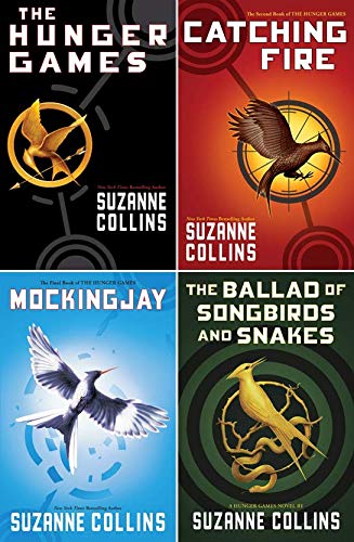 Hunger Games Books Set 1-4 By Suzanne Collins
