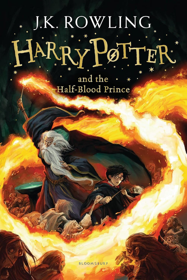Harry Potter and the Half-Blood Prince Novel by J. K. Rowling