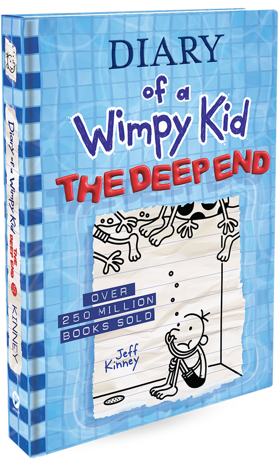 The Deep End (Diary of a Wimpy Kid #15) Novel by Jeff Kinney