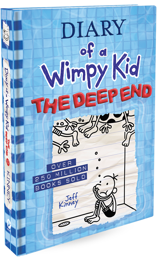 The Deep End (Diary of a Wimpy Kid #15) Novel by Jeff Kinney