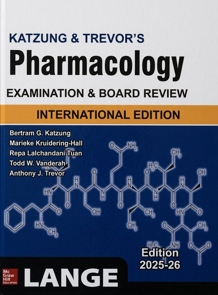 Katzung & Trevor’s Pharmacology Examination & Board Review 14th Edition