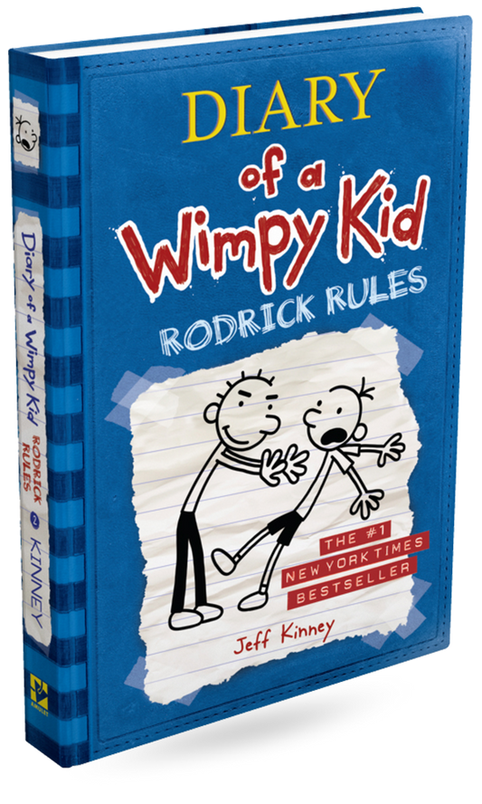 Rodrick Rules (Diary of a Wimpy Kid #2) Novel by Jeff Kinney