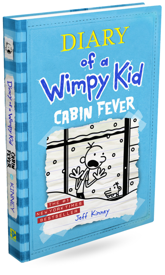 Cabin Fever (Diary of a Wimpy Kid #6) Novel by Jeff Kinney