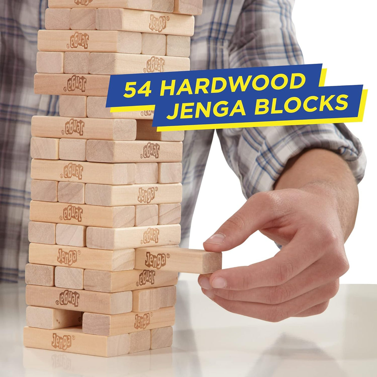Classic Jenga Game The Original Wood Block – FRIENDS BOOK