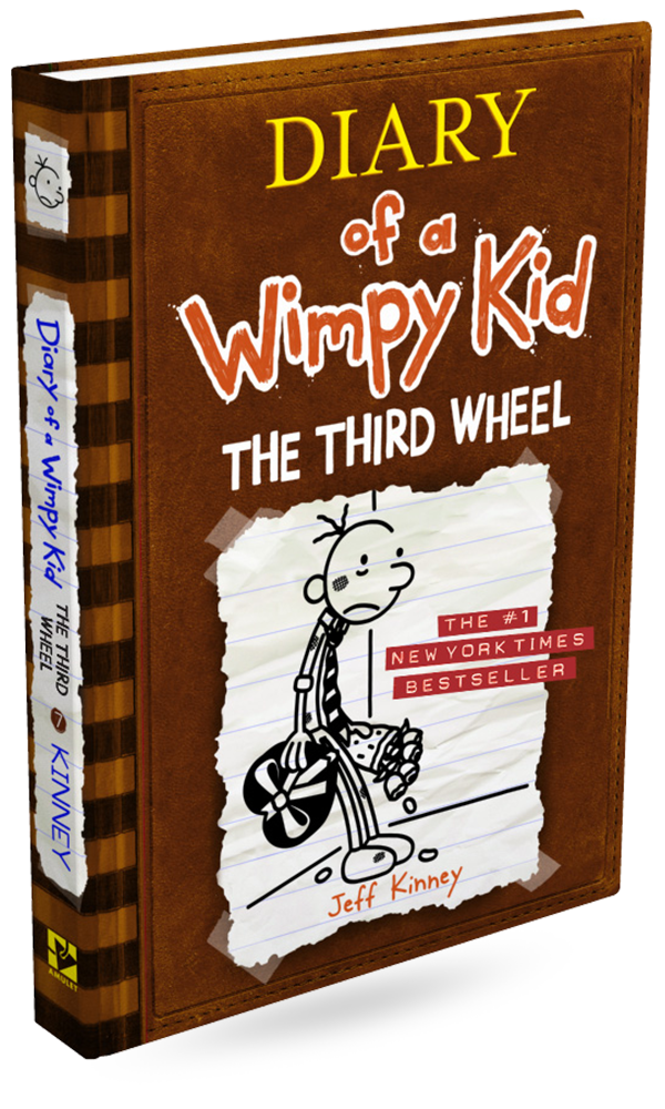 The Third Wheel (Diary of a Wimpy Kid #7) Novel by Jeff Kinney