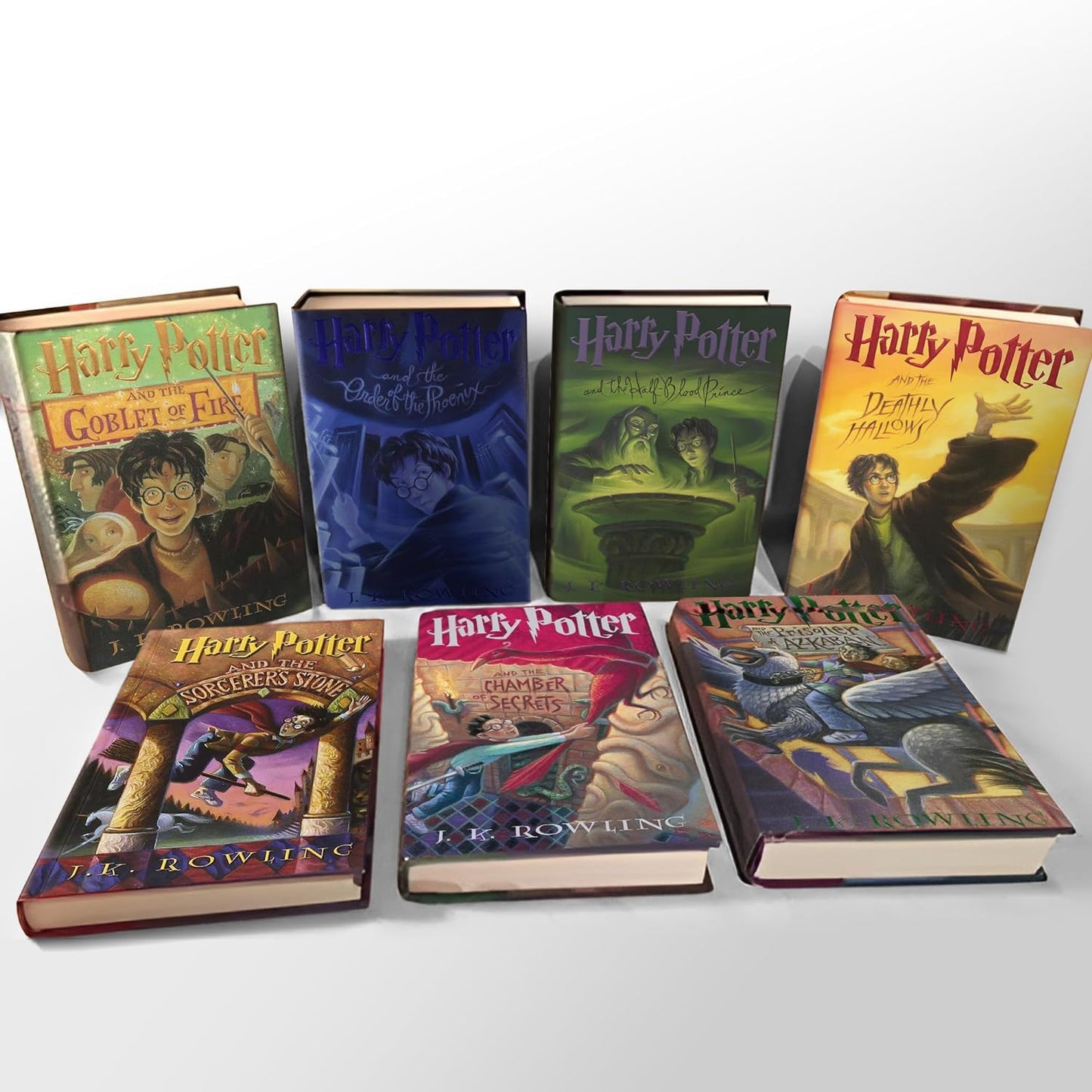 Harry Potter Full Book Set (Hardcover) by J. K. Rowling