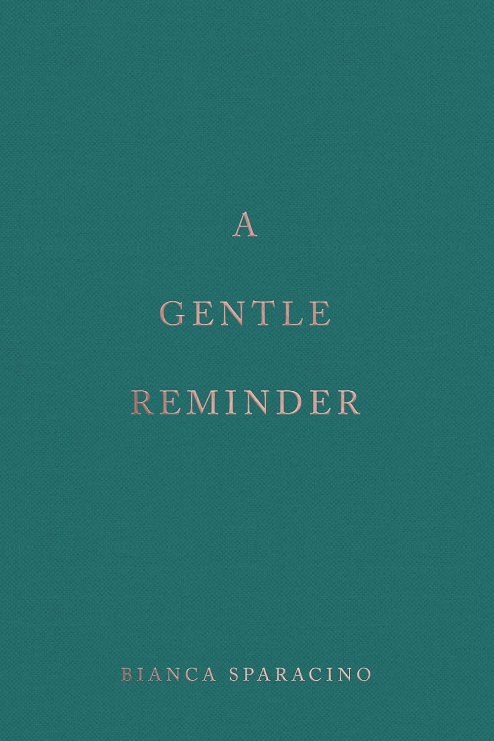 A Gentle Reminder by Bianca Sparacino