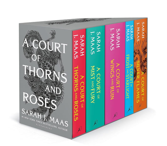 A Court of Thorns and Roses Box Set By Sarah J. Maas (Original Paperback Set)