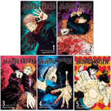 Jujutsu Kaisen Series Vol 1-5 By Gege Akutami (A+ Quality)