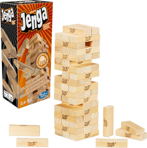 Classic Jenga Game The Original Wood Block