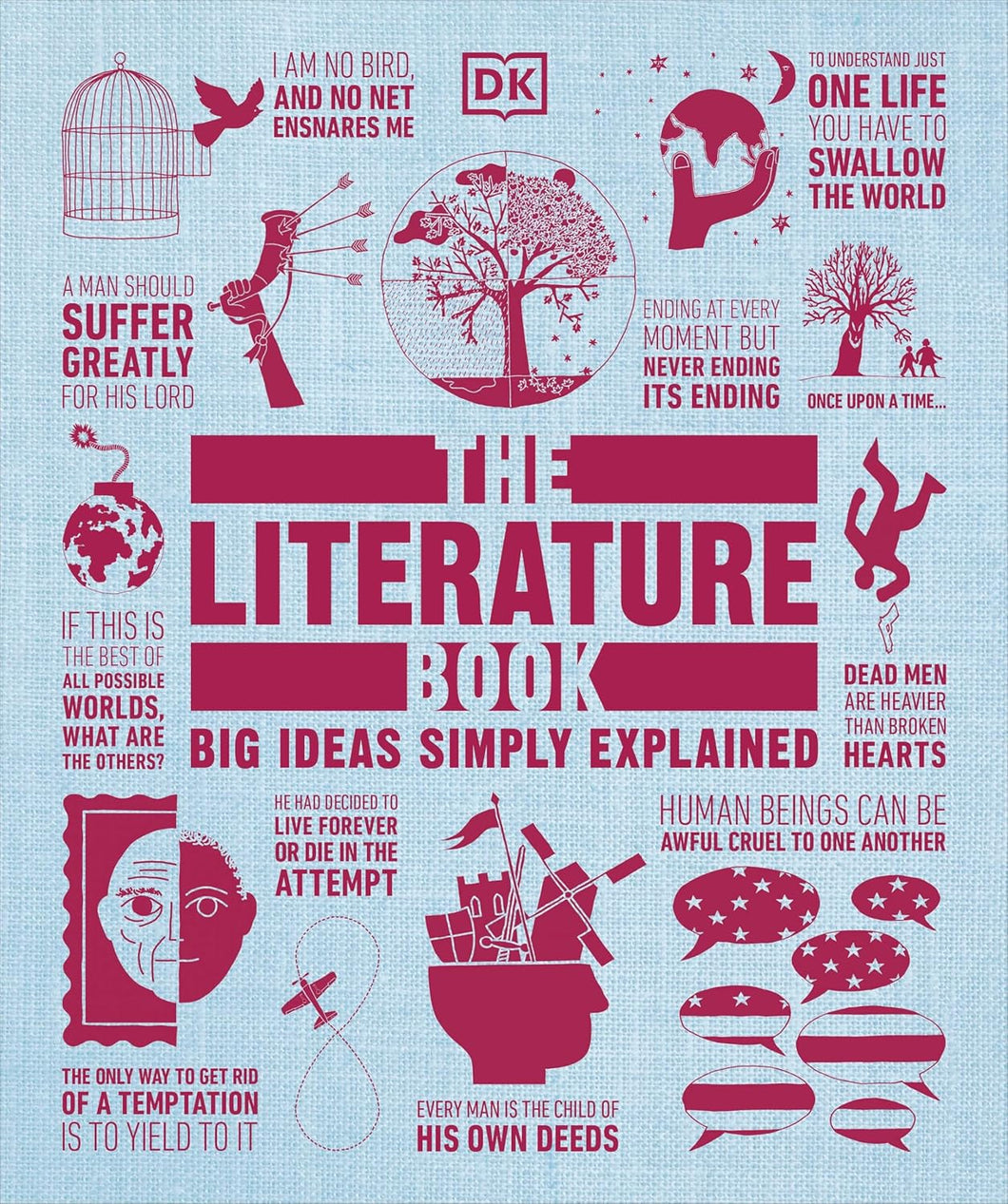 The Literature Book: Big Ideas Simply Explained (DK Big Ideas)  by DK