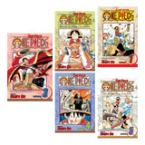 One Piece Vol 1 - 5 by Eiichiro Oda (A+ Quality)