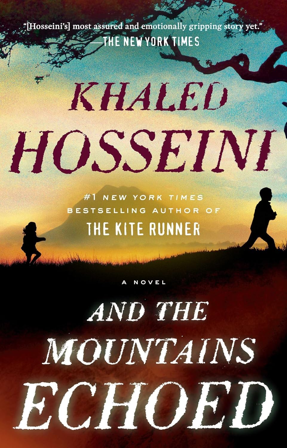 And The Mountains Echoed Novel by Khaled Hosseini (Original Paperback)