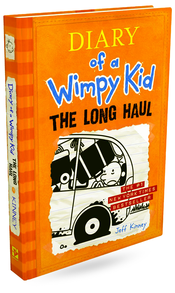 The Long Haul (Diary of a Wimpy Kid #9) Novel by Jeff Kinney