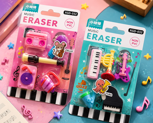 Musical Instrument Eraser – 1 Pack | Cute Music Theme Novelty Eraser