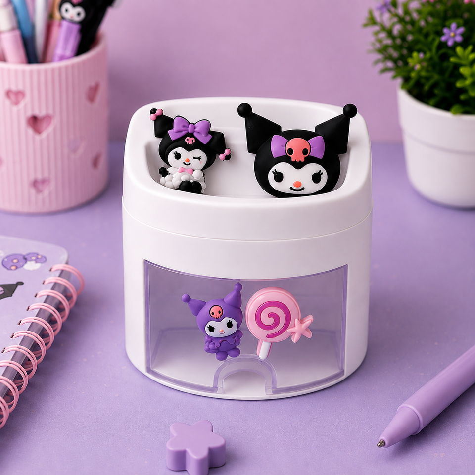Cute Mini Desktop Storage Organizer