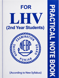 Practical Note Book for LHV (2nd Year Students) by Nursing Examination Board Punjab (NEBP}