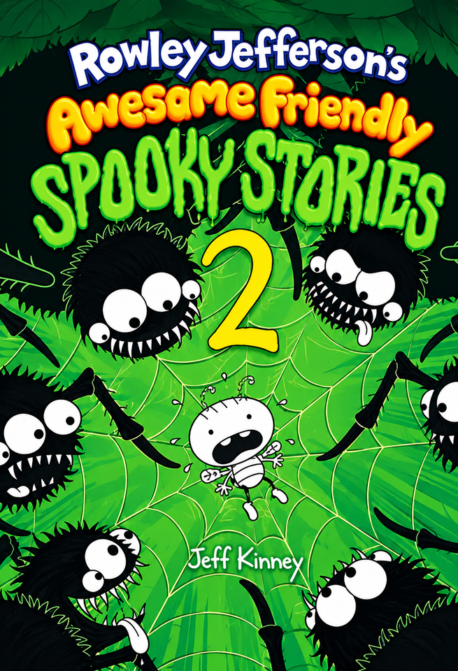 Rowley Jefferson’s Awesome Friendly Spooky Stories 2 by Jeff Kinney(A+ Quality)