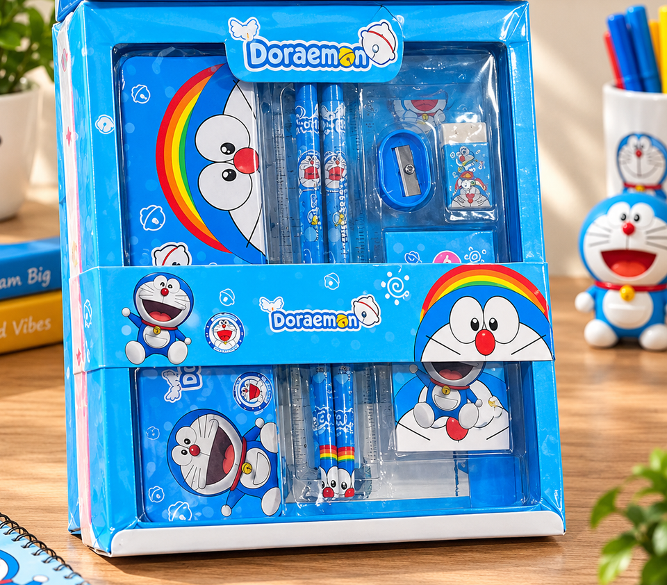 Doraemon inspired Stationery Set