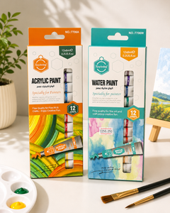 Acrylic Paint & Water Paint combo Set