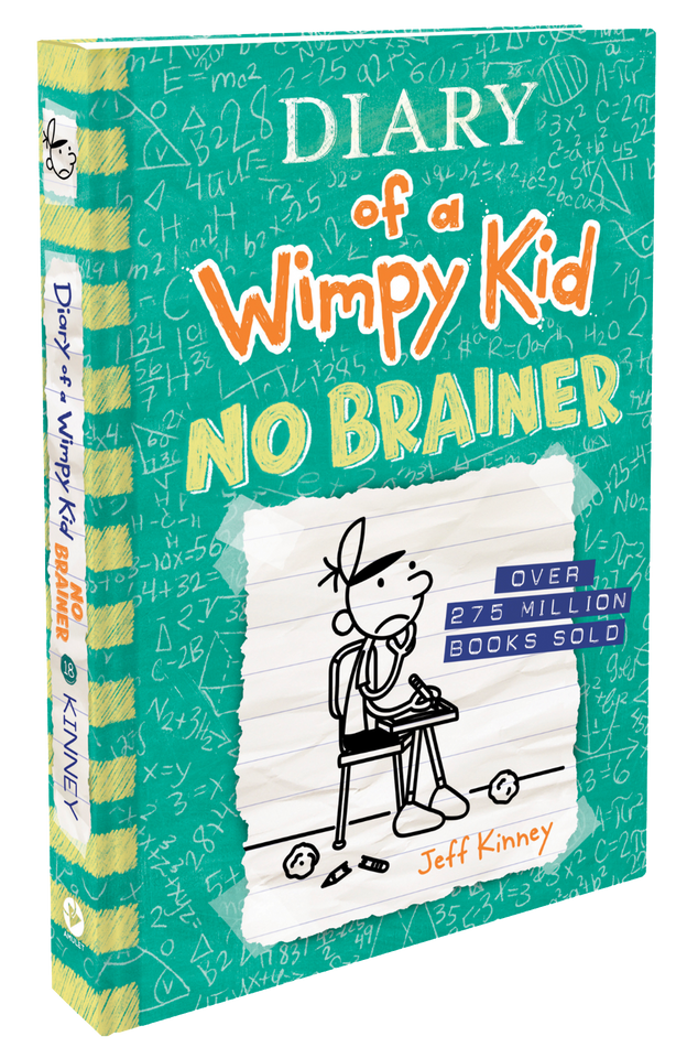 No Brainer (Diary of a Wimpy Kid #18) Novel by Jeff Kinney