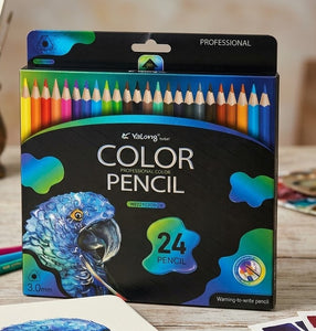 24-Color Professional Art Pencil Set