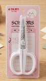 Cute Student Craft Scissors with Safety Blade Cover Cap