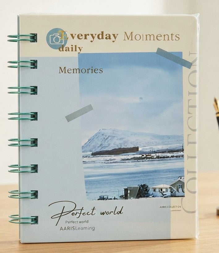 Aesthetic Spiral Notebook – Scenic Landscape Design Daily Journal & Planner