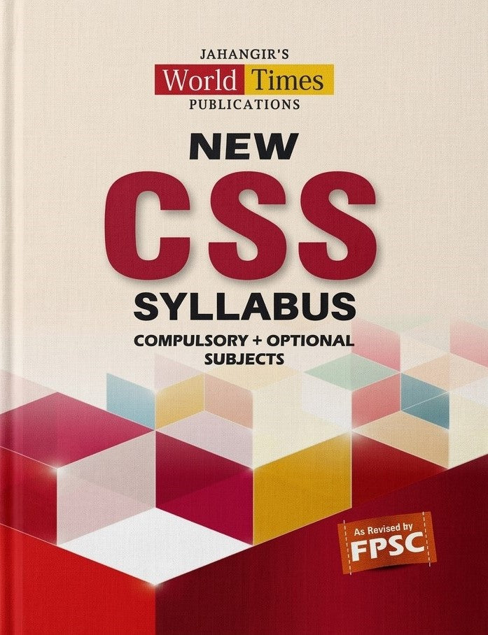 New CSS Syllabus Compulsory Optional Subjects FPSC