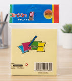Square Sticky Notes – Self-Adhesive Yellow Memo Pad for Office & School