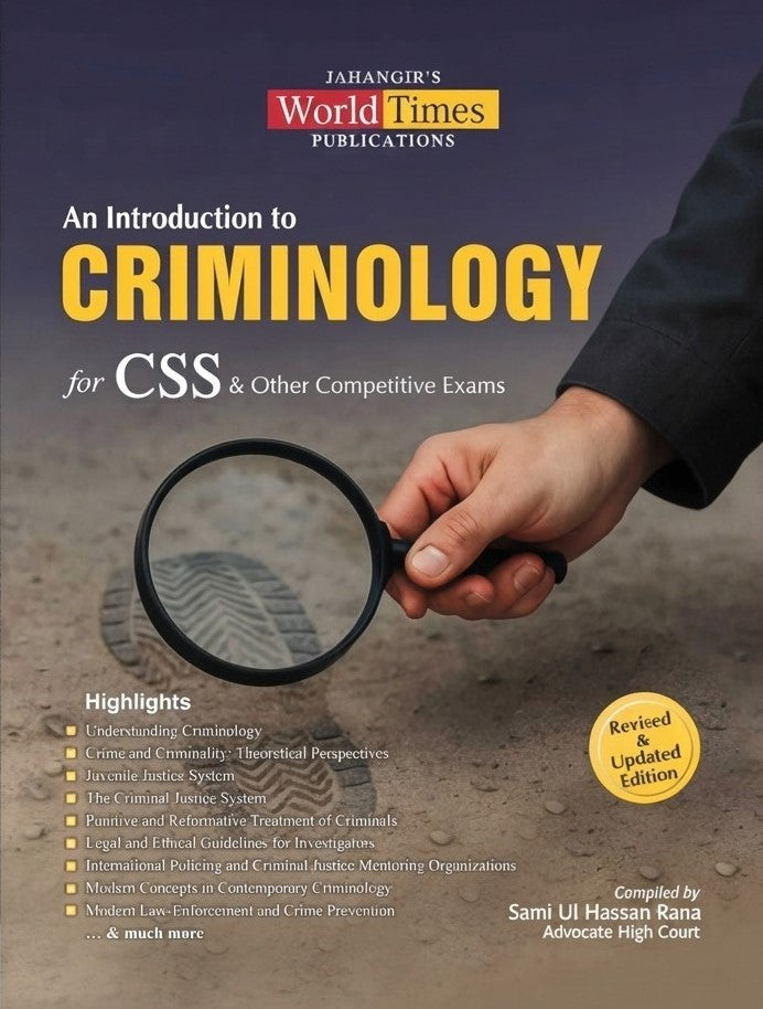 An Introduction To Criminology Revised And Updated Edition | CSS Competitive Exams