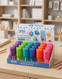24-Piece Set Dual Function 2-in-1 Pencil Sharpener and Eraser Combo