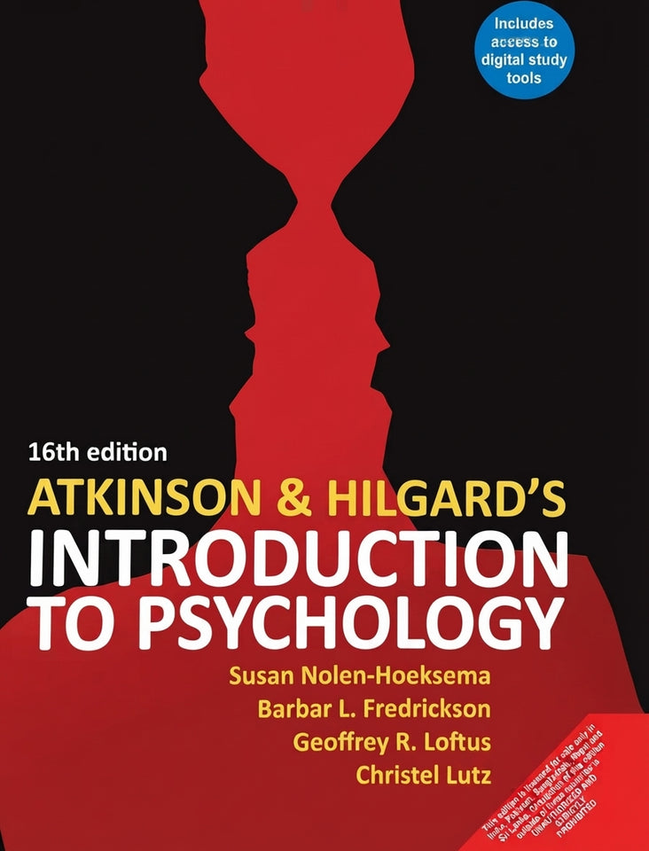Atkinson & Hilgard's Introduction to Psychology by Susan Nolen-Hoeksema, Barbara L. Fredrickson, Geoffrey R. Loftus & Christel Lutz