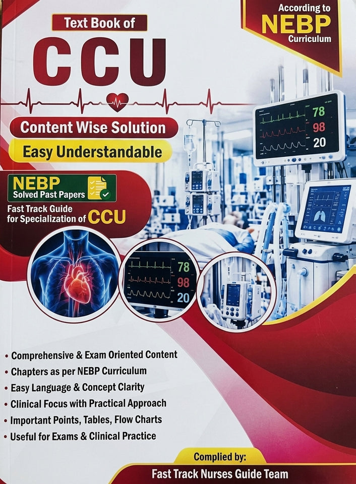 Text Book of CCU Specialization According to NEBP Curriculum