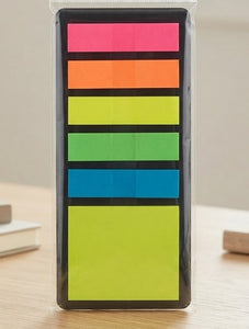 Multi-Color Neon Page Flags & Memo Notes