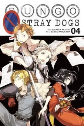 Bungo Stray Dogs Manga Volumes 1–4 by Kafka Asagiri & Sango Harukawa