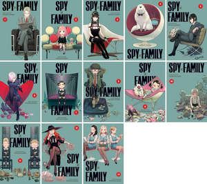 Spy x Family Complete 13 Book Series (Vol. 1-13)  by Tatsuya Endo