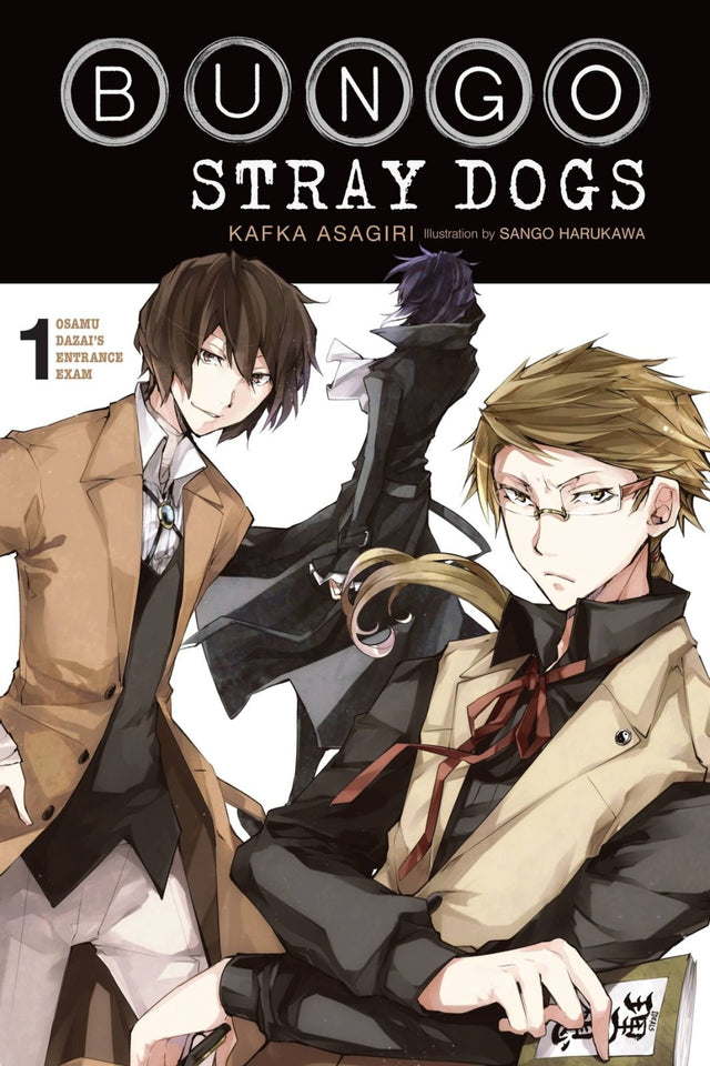 Bungo Stray Dogs Manga Volumes 1–4 by Kafka Asagiri & Sango Harukawa