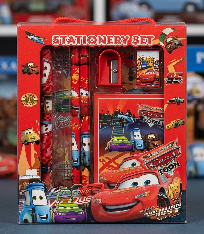 Kids Race Car Theme Stationery Set