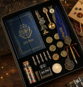 Vintage Wizard Writing Gift Box