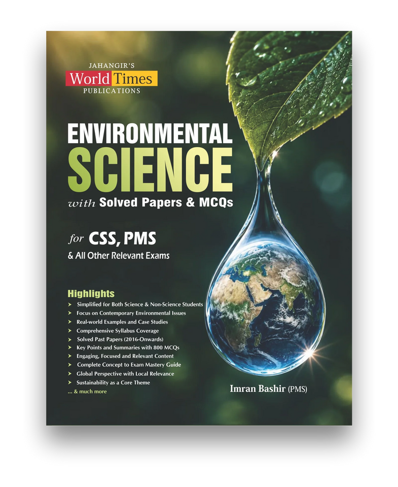 Environmental Science With Solved Papers And MCQs