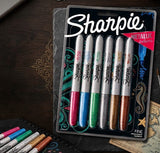 Metallic Fine Point Permanent Markers (Pack of 6)