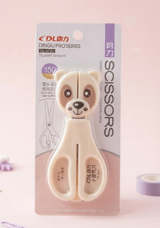Cute Bear Handle Stainless Steel Scissor