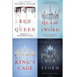 Red Queen Series By Victoria Aveyard (A+ Quality)