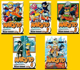 Naruto Vol. 1-5 by Masashi Kishimoto (A+ Quuality)