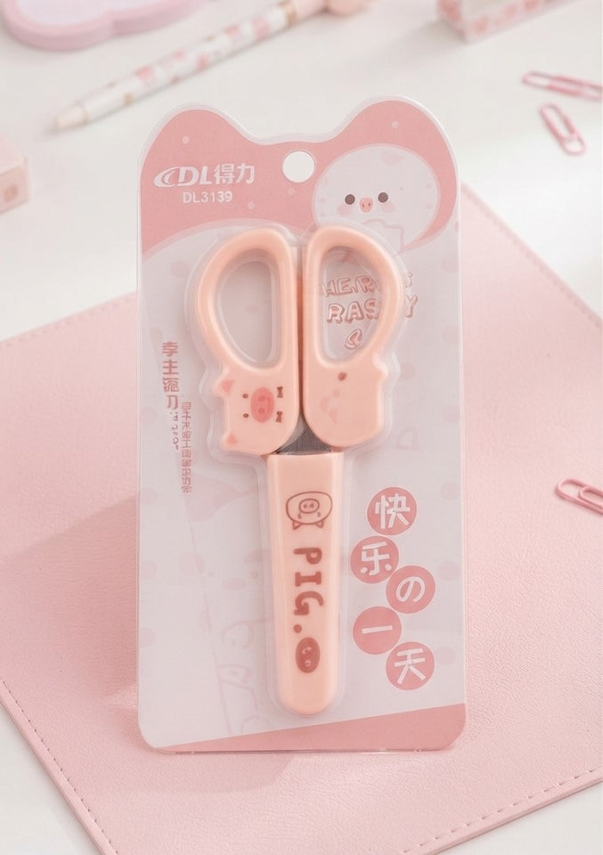 Cute Pink Student Scissor